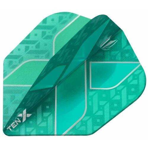 Target Ten-X Ultra Dart Board Flights Set of 3 - Aqua