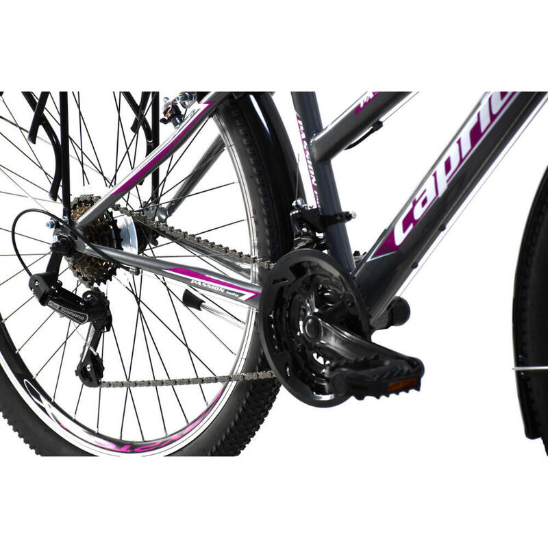 Capriolo Passion Lady 26" női MTB kerékpár 17" Grafit-Lila