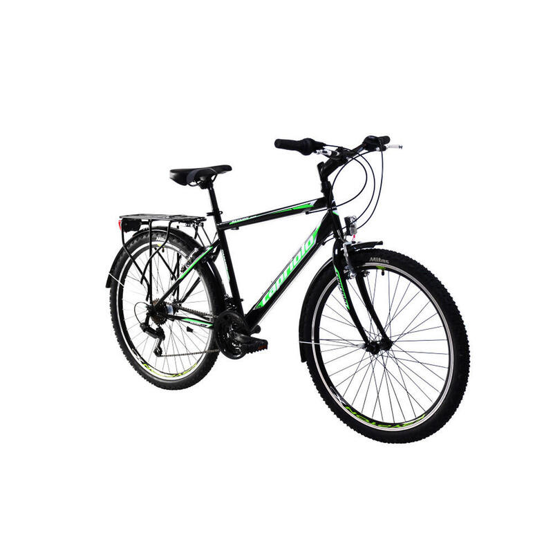 Capriolo Passion Man 26" férfi MTB kerékpár 21" Fekete-Fehér-Zöld