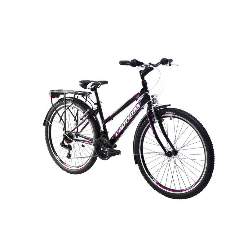 Capriolo Passion Lady 26" női MTB kerékpár 15" Fekete-Lila