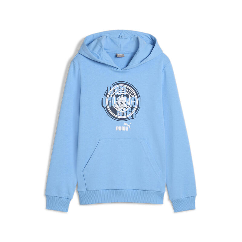 Hoodie ftblCULTURE Manchester City Enfant et Adolescent PUMA Team Light Blue