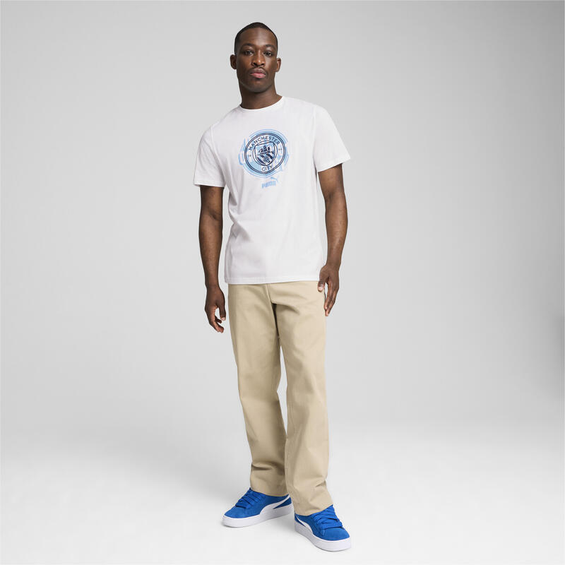 Manchester City ftblCULTURE T-shirt voor heren PUMA White