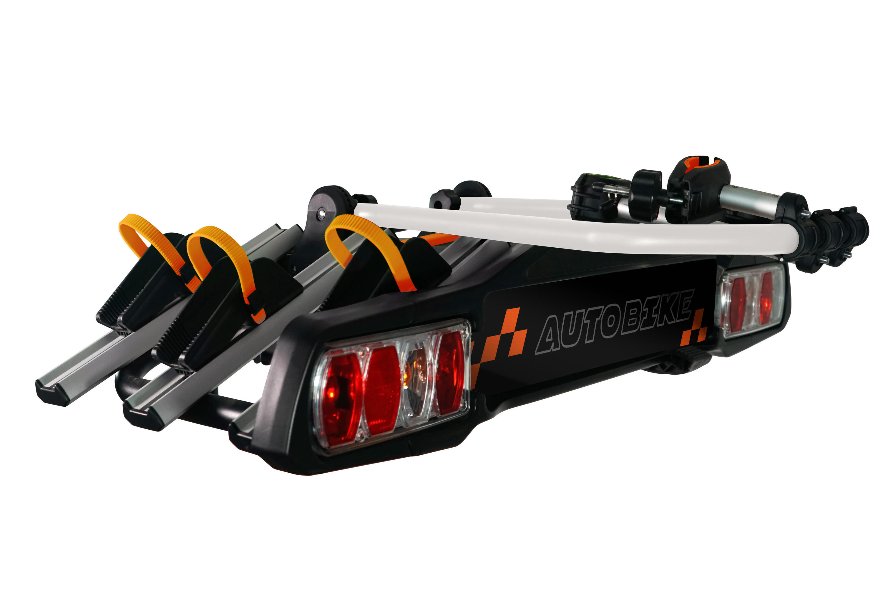 Fietsdrager AUTOBIKE CHALLENGER - 15 kg/rail - 3 fietsen - opvouwbaar 2/6