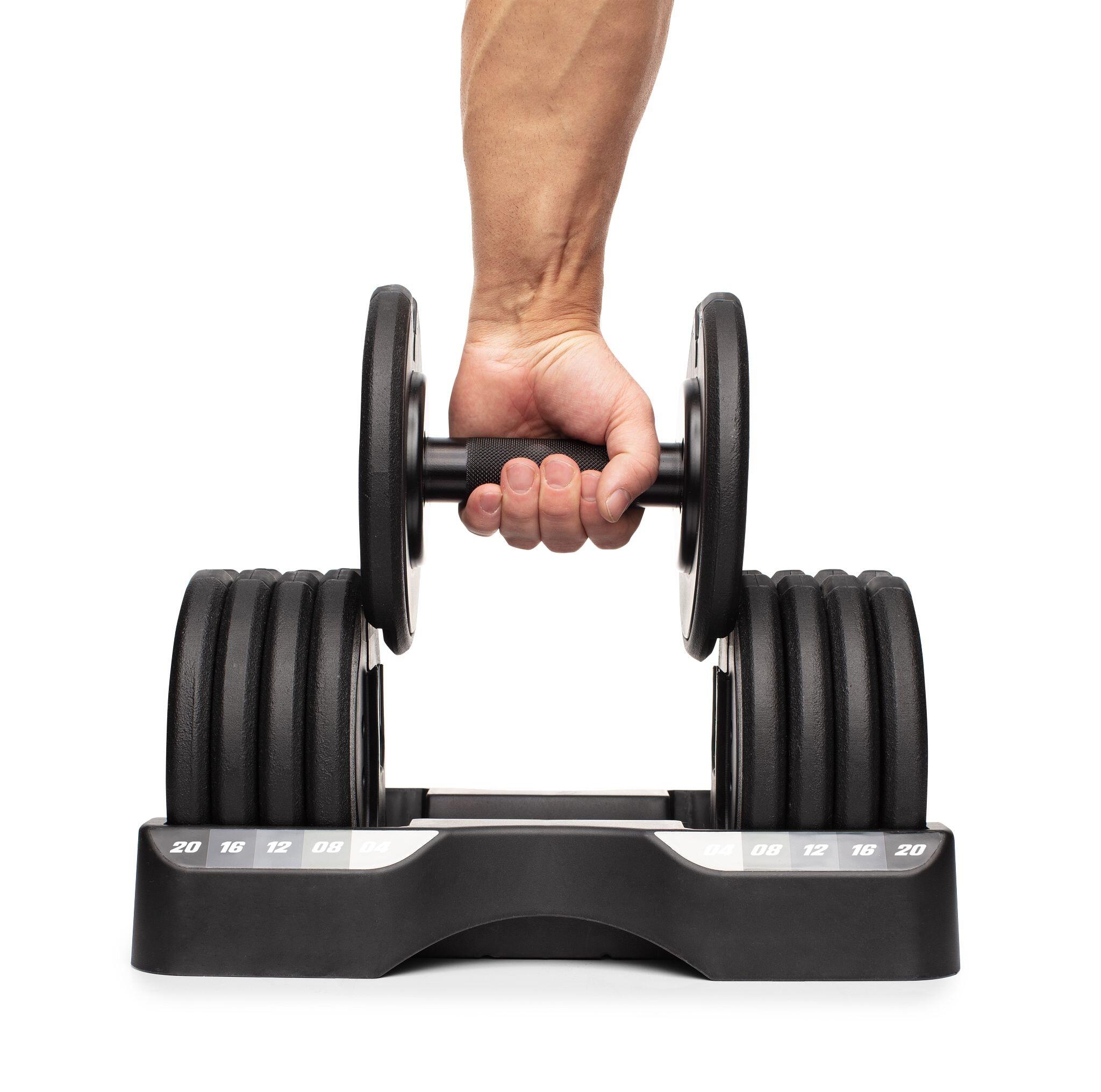 Soozier Banc De Musculation Avec 2 Supports D'halteres, Banc De Curl - Brick