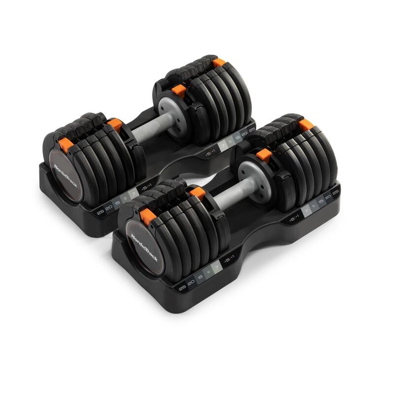 Kit d'haltères réglable de 5 à 25kg (Paire)