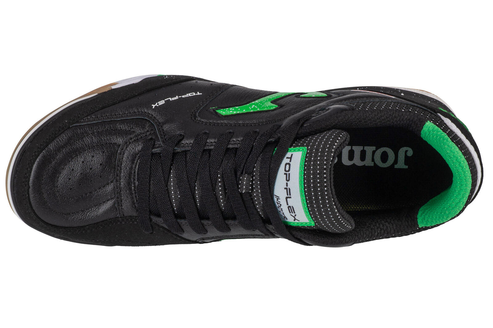 Scarpe da calcio Adulto Joma Top Flex 24 Indoor nero 3/4