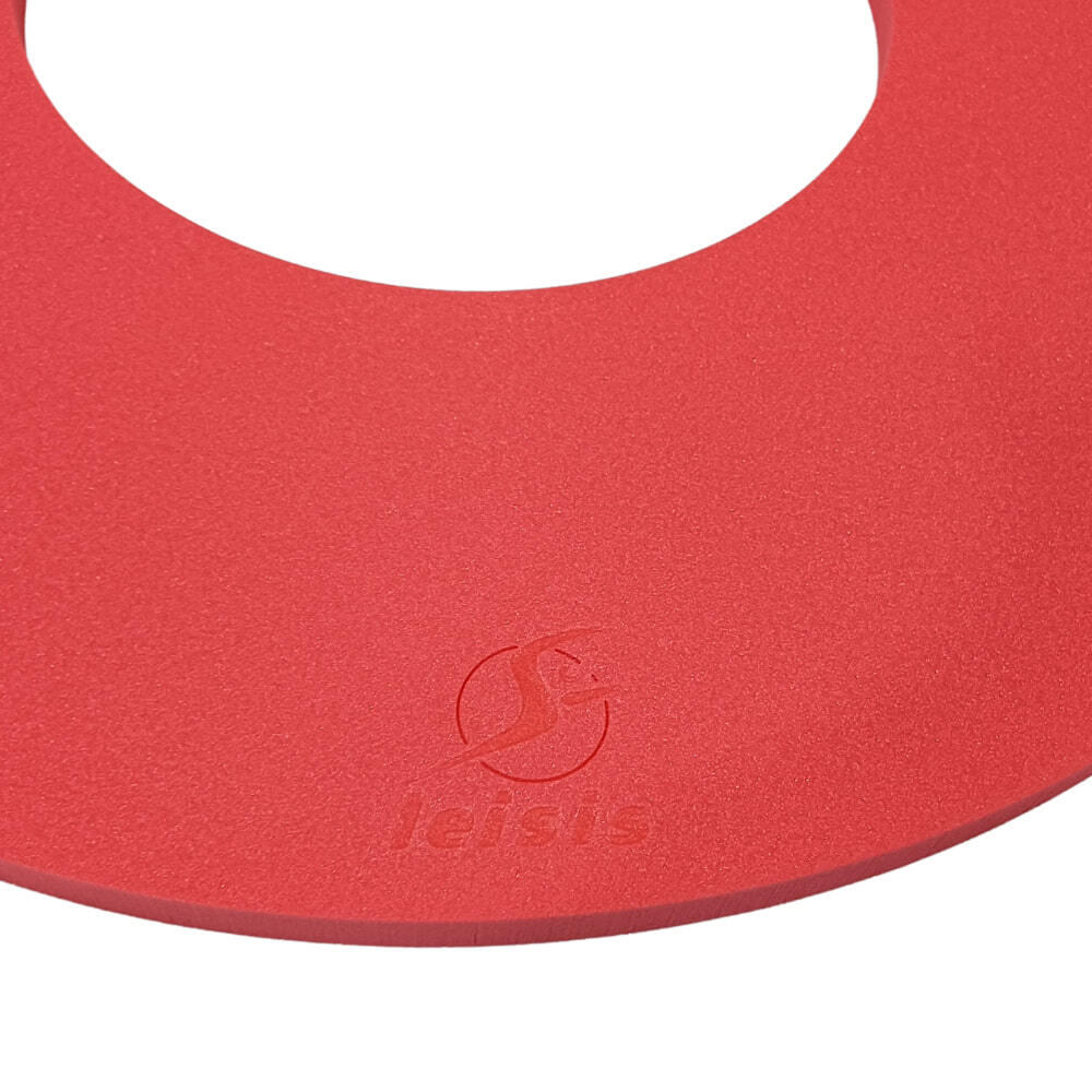Disco de Natación Leisis Flotante con Agujero Central 35 mm Rojo 100x3 cm 3/3