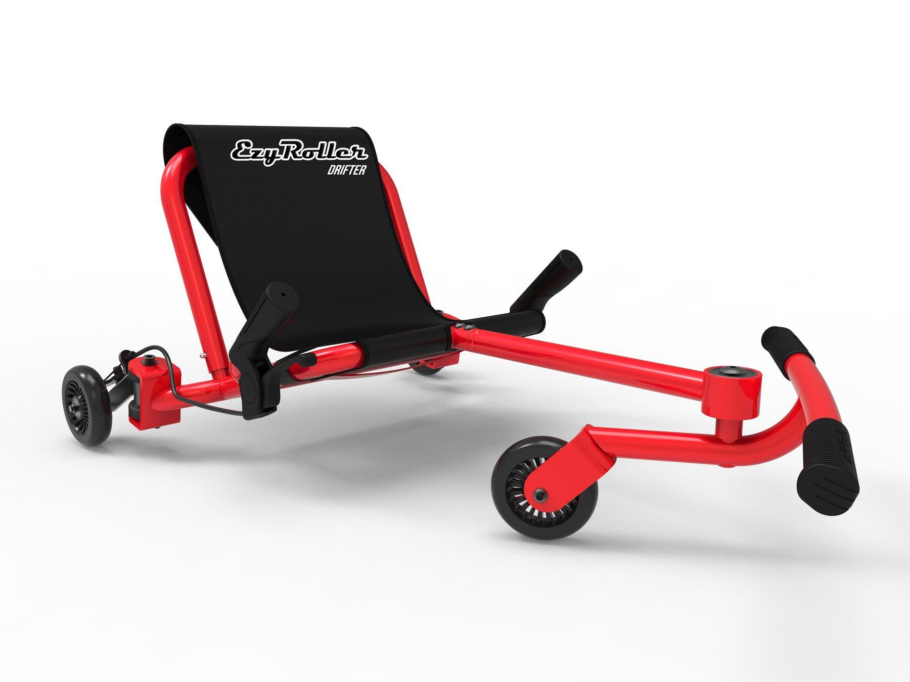 Ezy Roller DRIFTER Kart Trike Weave Ride On - Red 1/5