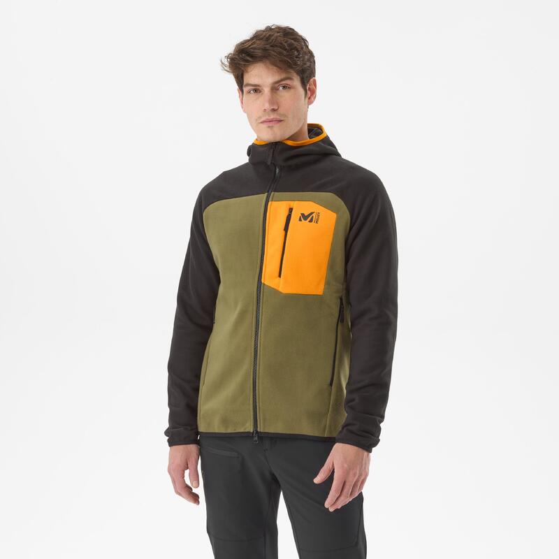 Pile Arrampicata Uomo ABRASION FLEECE HOODIE