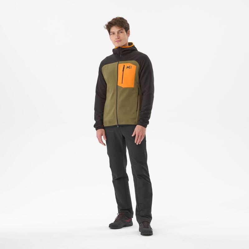 Pile Arrampicata Uomo ABRASION FLEECE HOODIE