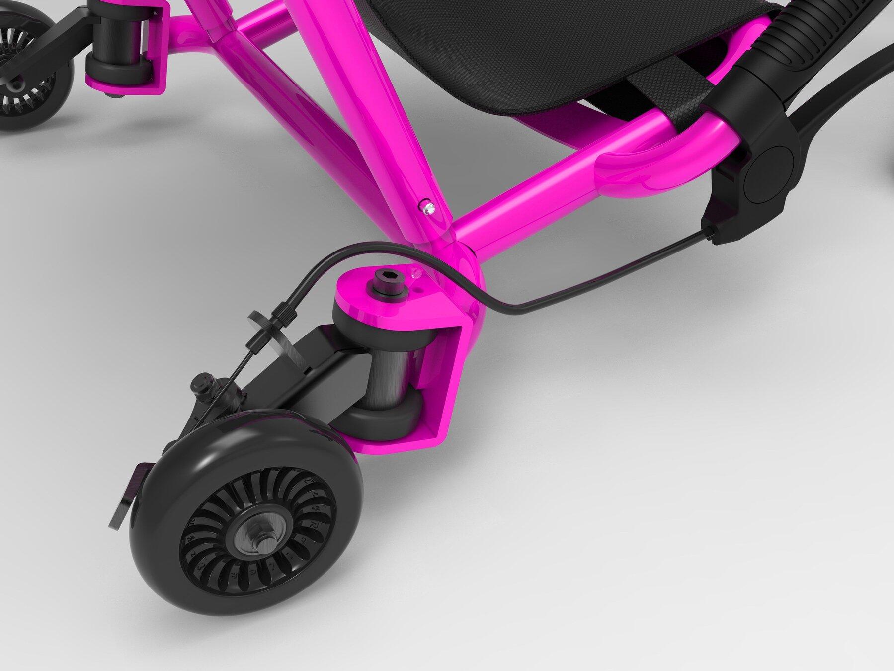 Ezy Roller DRIFTER Kart Trike Weave Ride On - Pink 2/5