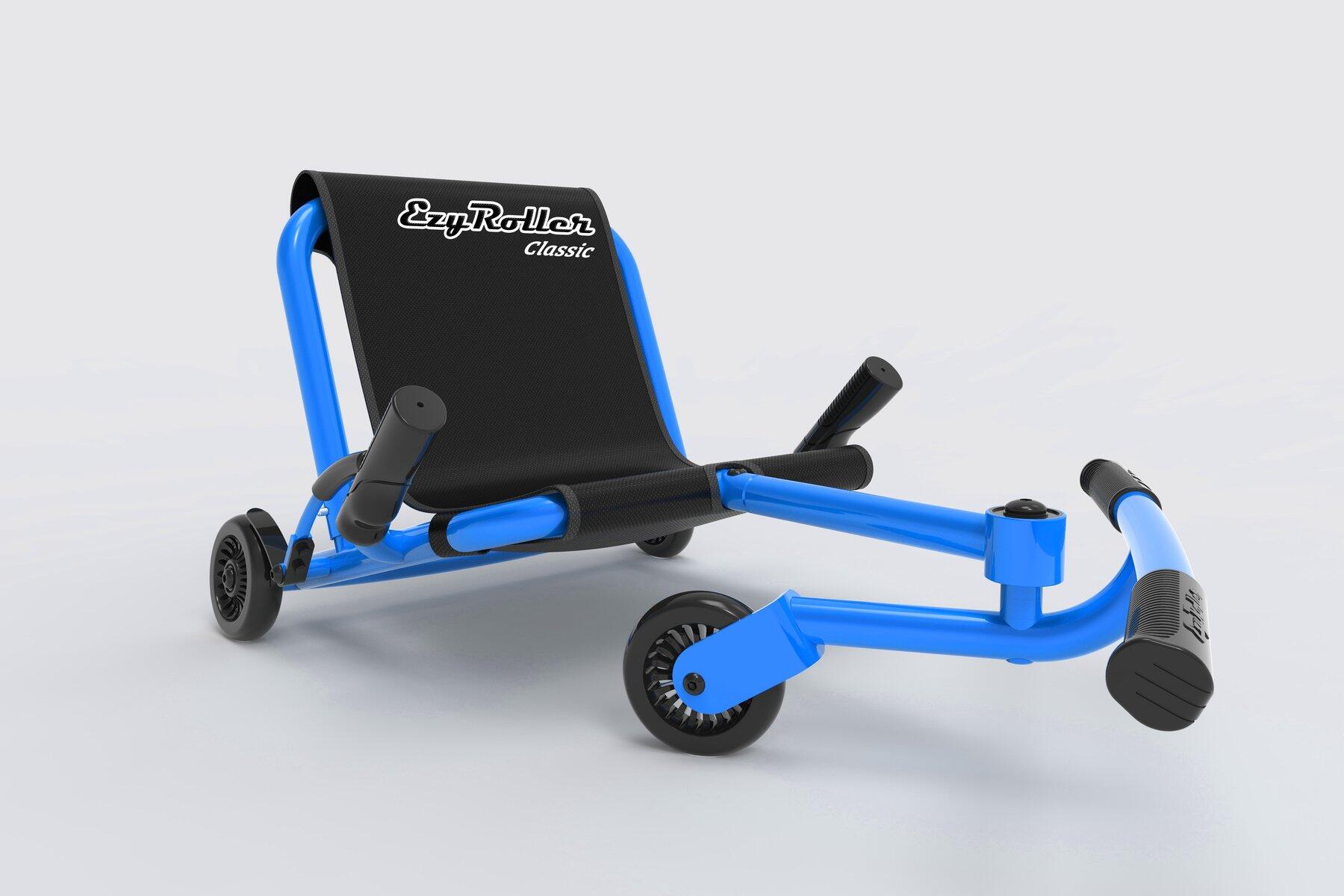 Ezy Roller Classic Kids Kart Trike Weave Ride On - Blue 1/6