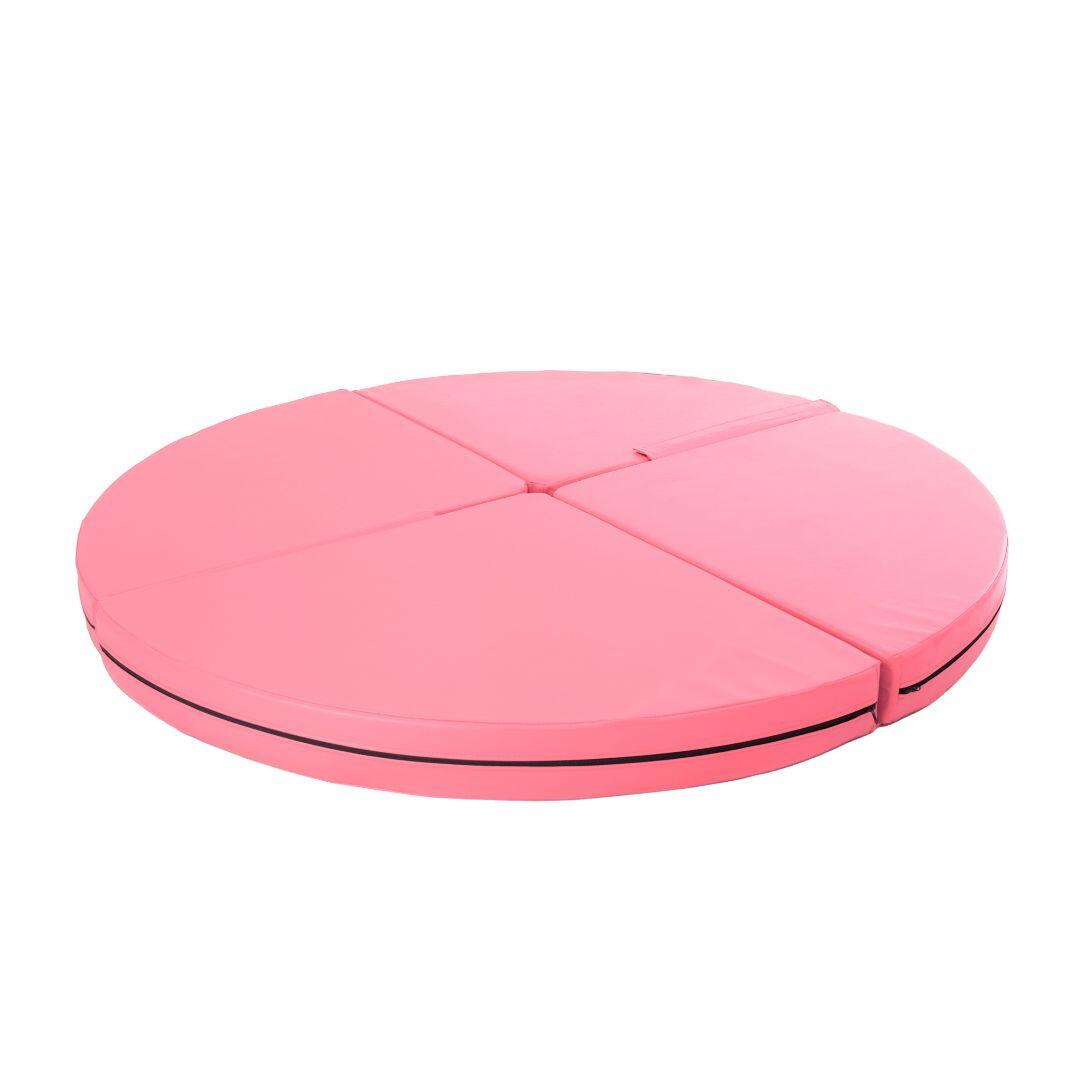 Matelas de danse rond pliable diamètre 150 cm épaisseur 10 cm M-pole 2/4