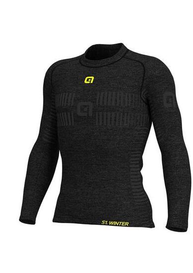 Koszulka termoaktywna męska Alé Cycling Seamless Wool LS