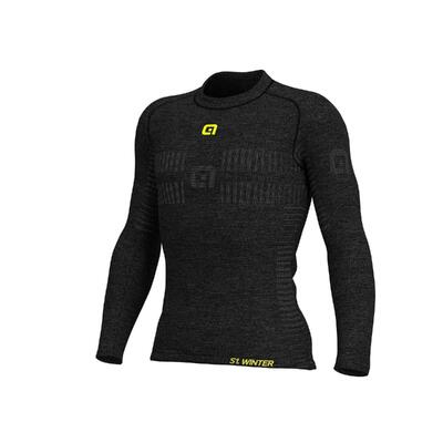 Koszulka termoaktywna męska Alé Cycling Seamless Wool LS