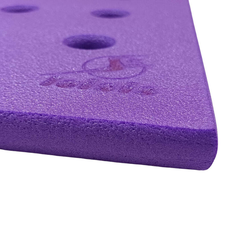 Tapiz de Natación Leisis para Bebés Termoconformado Pequeño Morado 100x50x2 cm