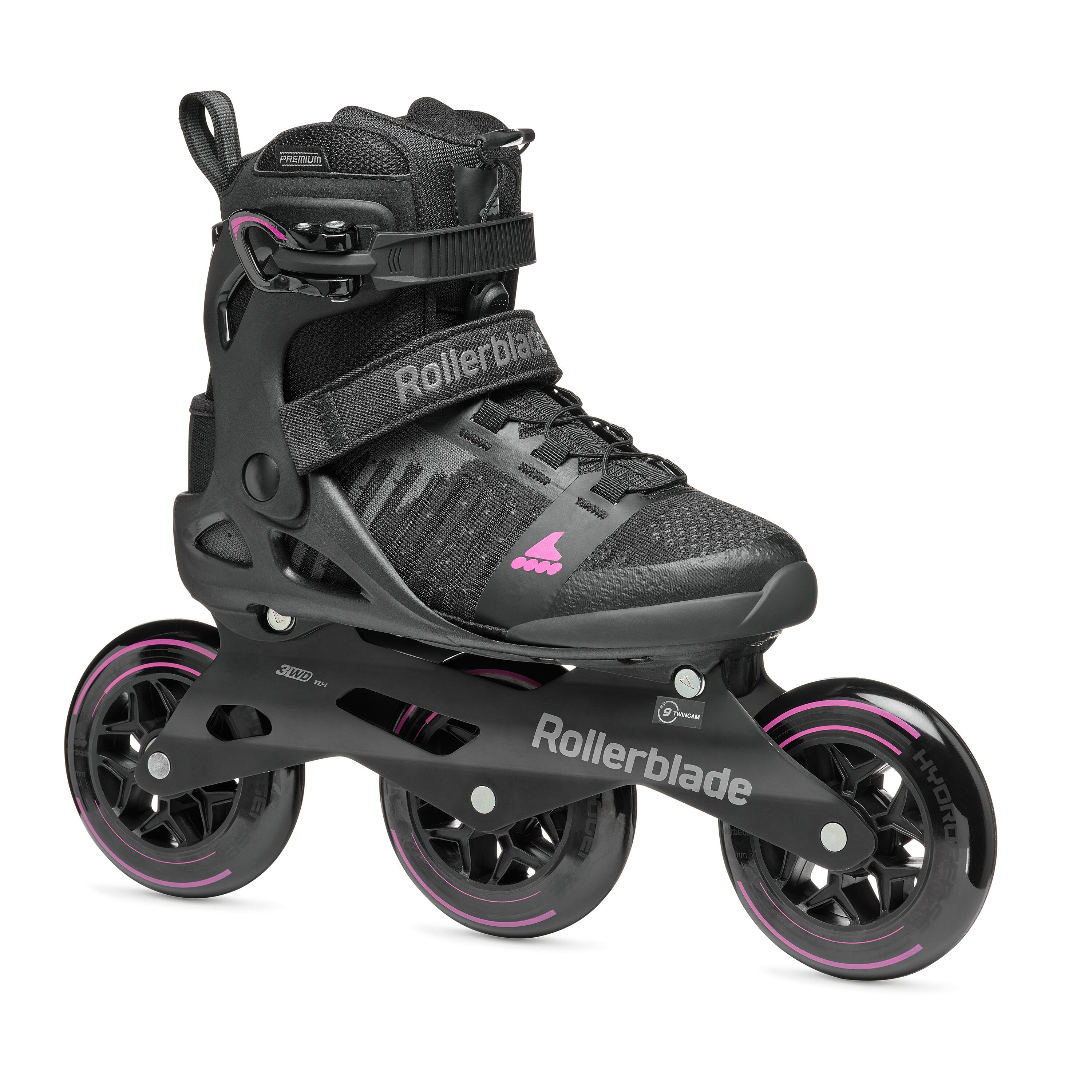 Rollerblade - Rollers Femme Rollerblade Macroblade 110 3wd - Rollers En Ligne - Noir - 39 - Decathlon