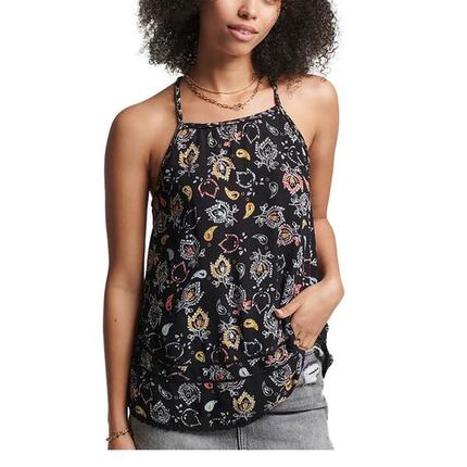 Chemisier de sport pour femmes SuperDry Vintage Beach Cami Top