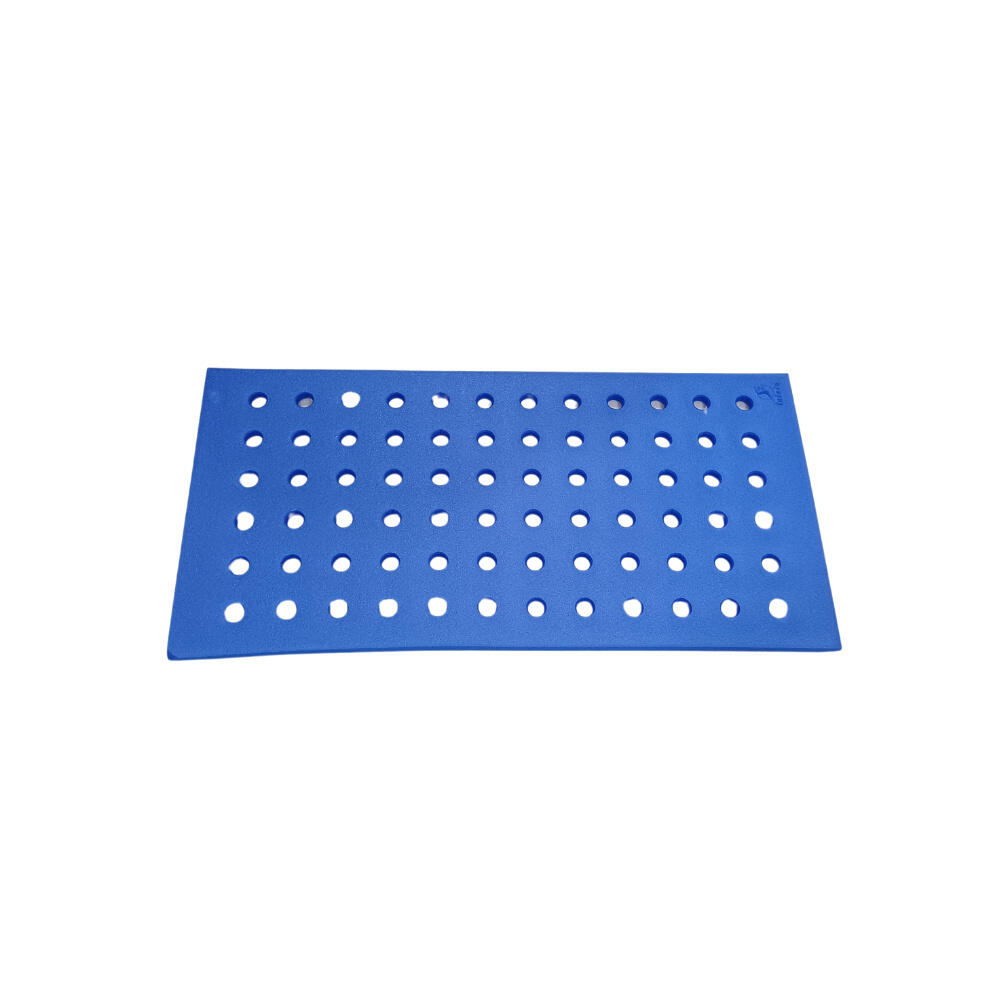 Tapiz de Natación Leisis para Bebés Pequeño con Orificios Azul 100x50x2 cm 3/3