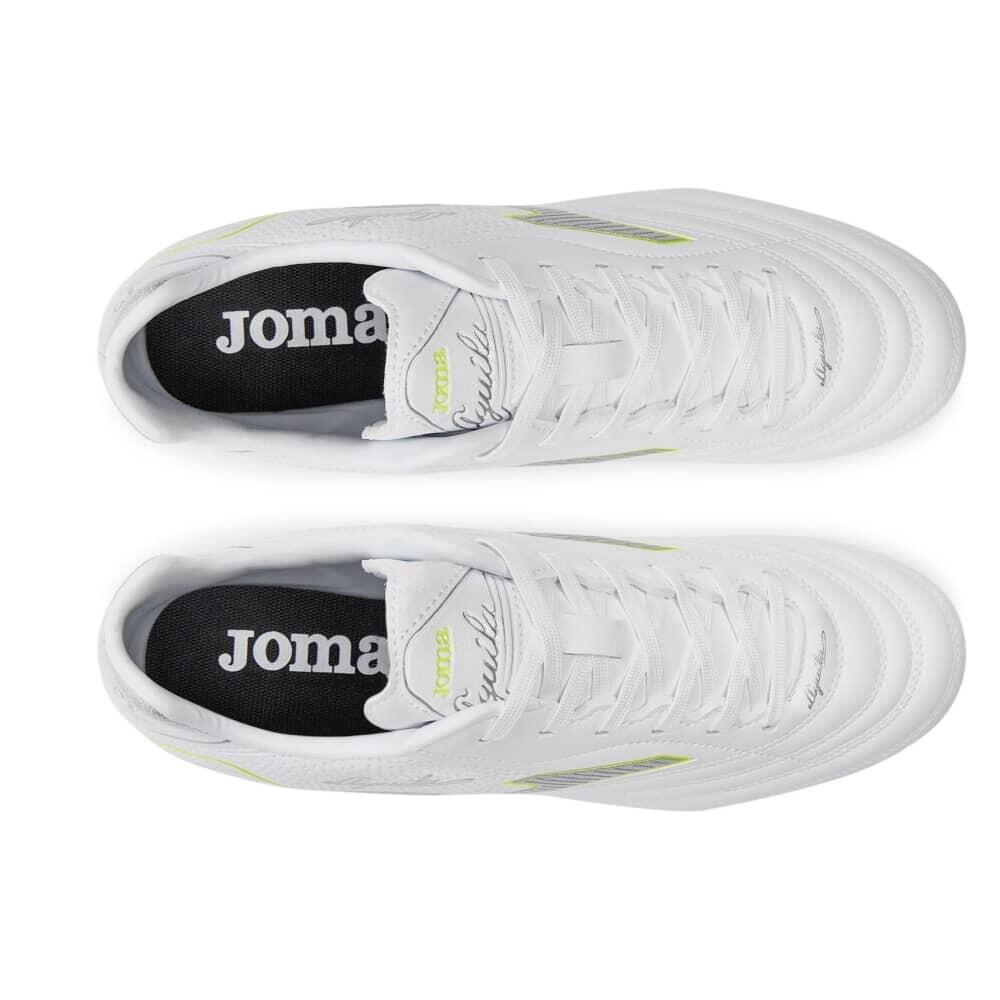 Chaussures Football Football Adulte Joma Aguila 24 FG Blanc 4/7