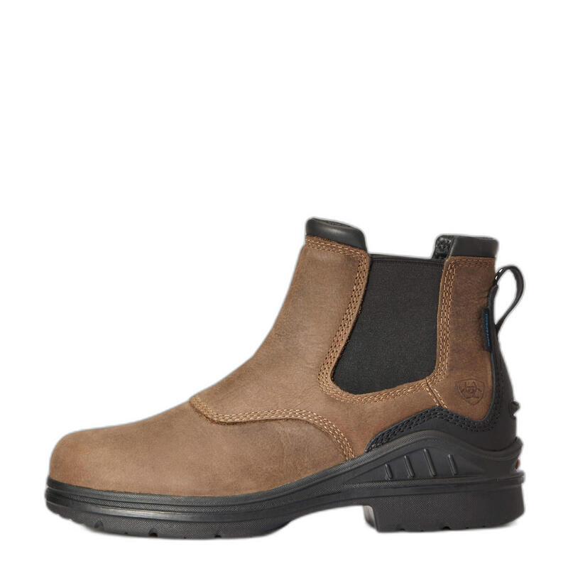 Wasserdichte Stiefeletten Frau Ariat Barnyard Twin Gore Ii Antq Brn 3.5/6 B