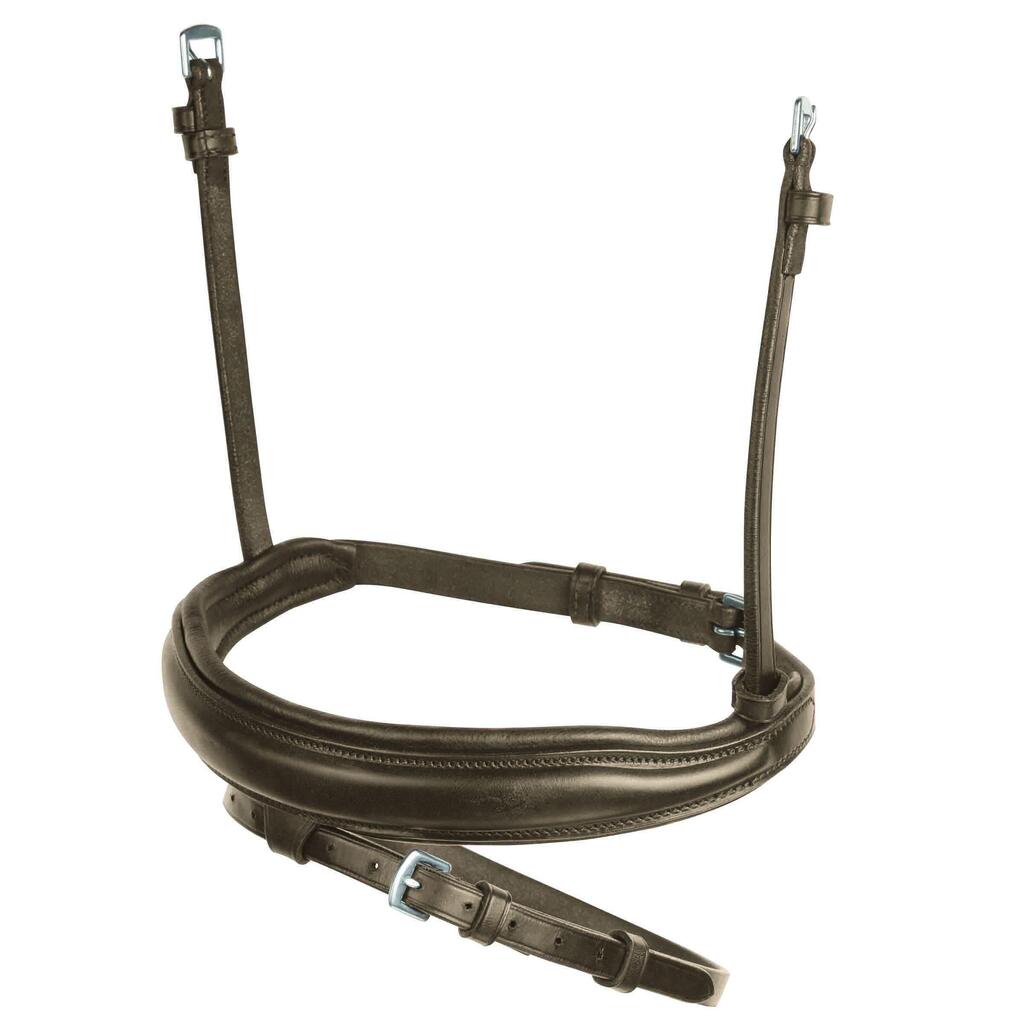 Horse cheek pieces Weatherbeeta Collegiate Mono Crown