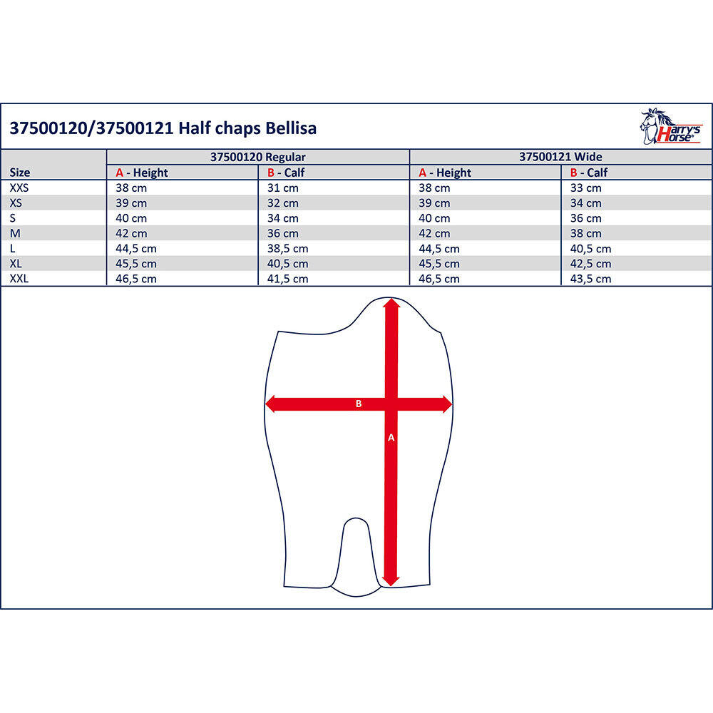 Mini-chaps breite Harry's Horse Bellisa 4/5