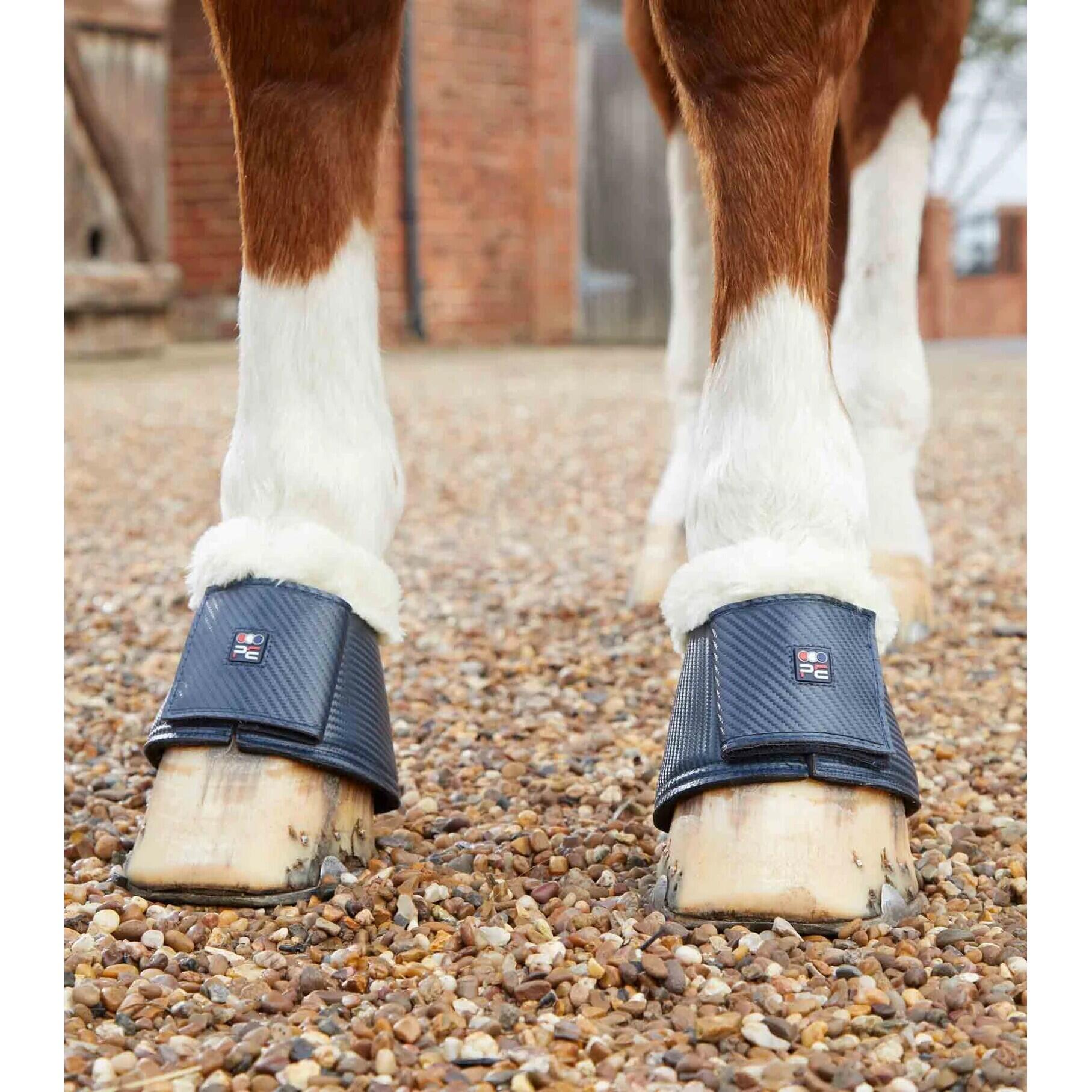 Glove guard for horses Premier Equine Carbon Tech Techno Wool Over Reach 2/5