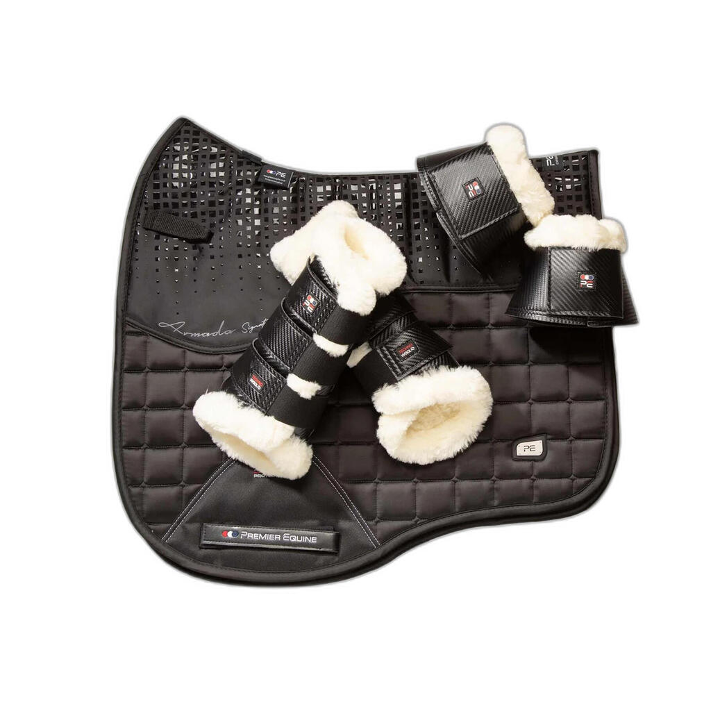 Glove guard for horses Premier Equine Carbon Tech Techno Wool Over Reach