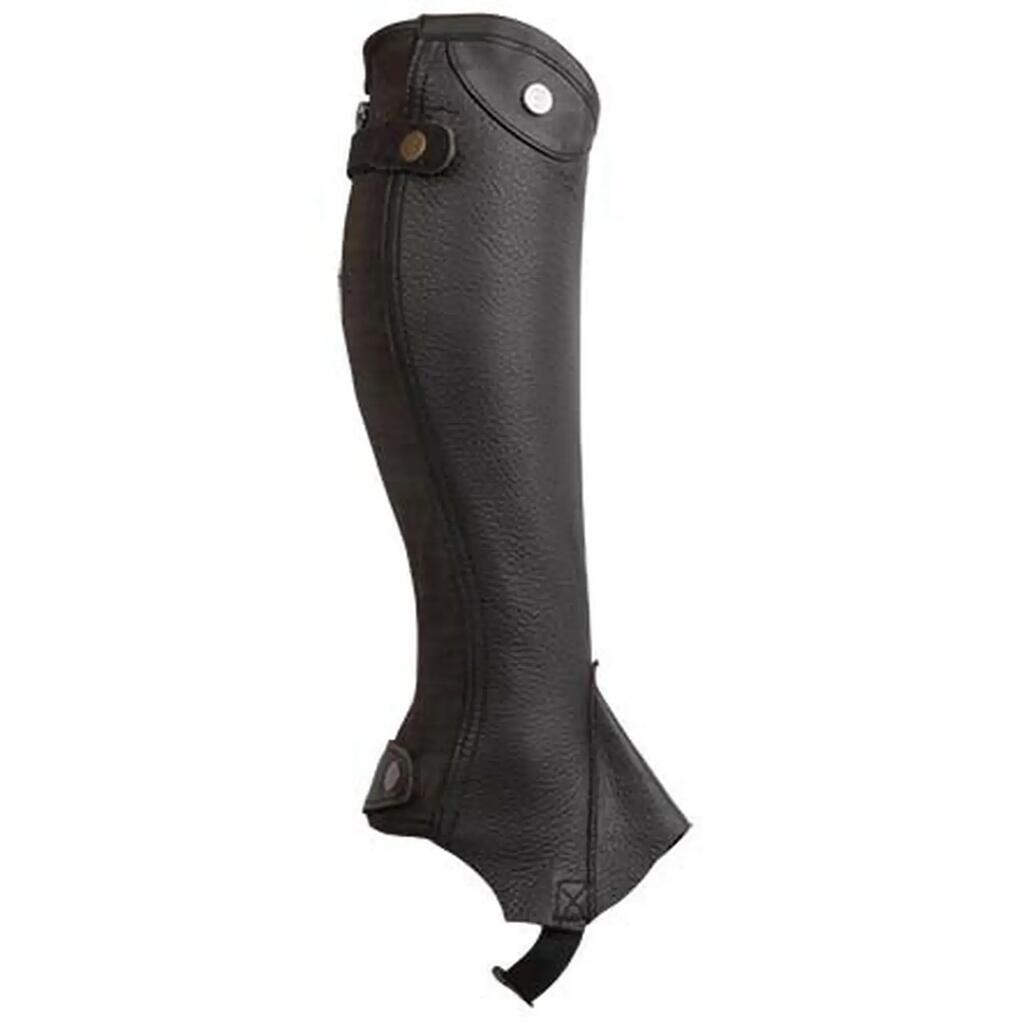 Mini leather chaps T de T Schubert