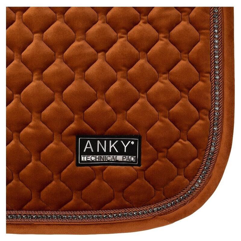 Tapis de dressage pour cheval en velours/pierres ANKY