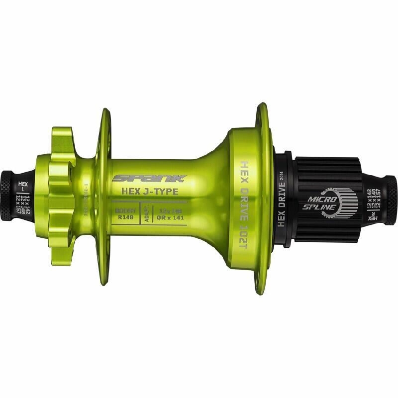 Spank HEX J-Type Boost 148 E-Plus MS 32-hole rear hub