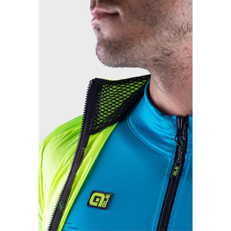 Chaqueta de manga larga Alé Light Pack Amarillo Fluorescente