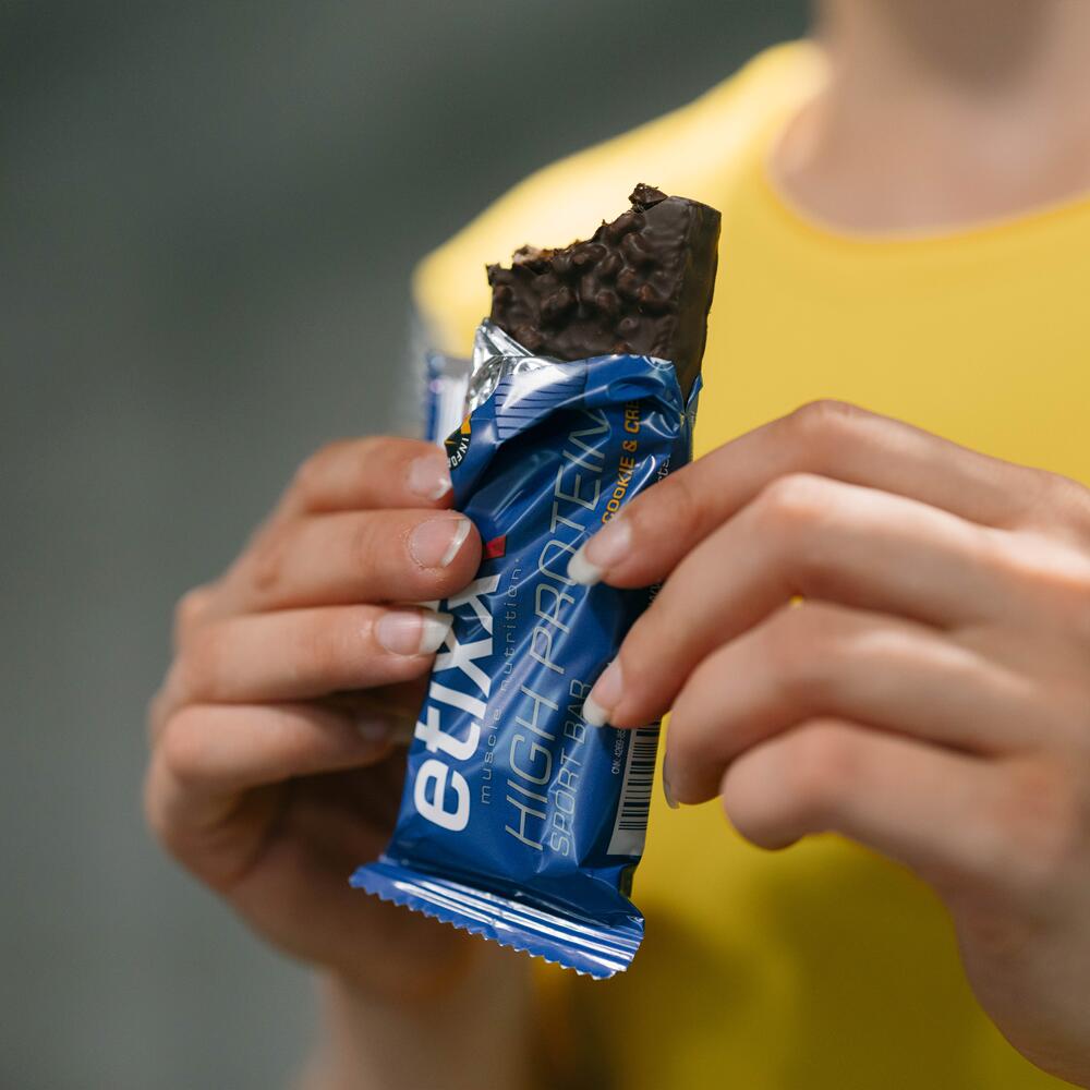 Etixx High Protein Sport Bar Cookie & Cream 12x55g 2/6