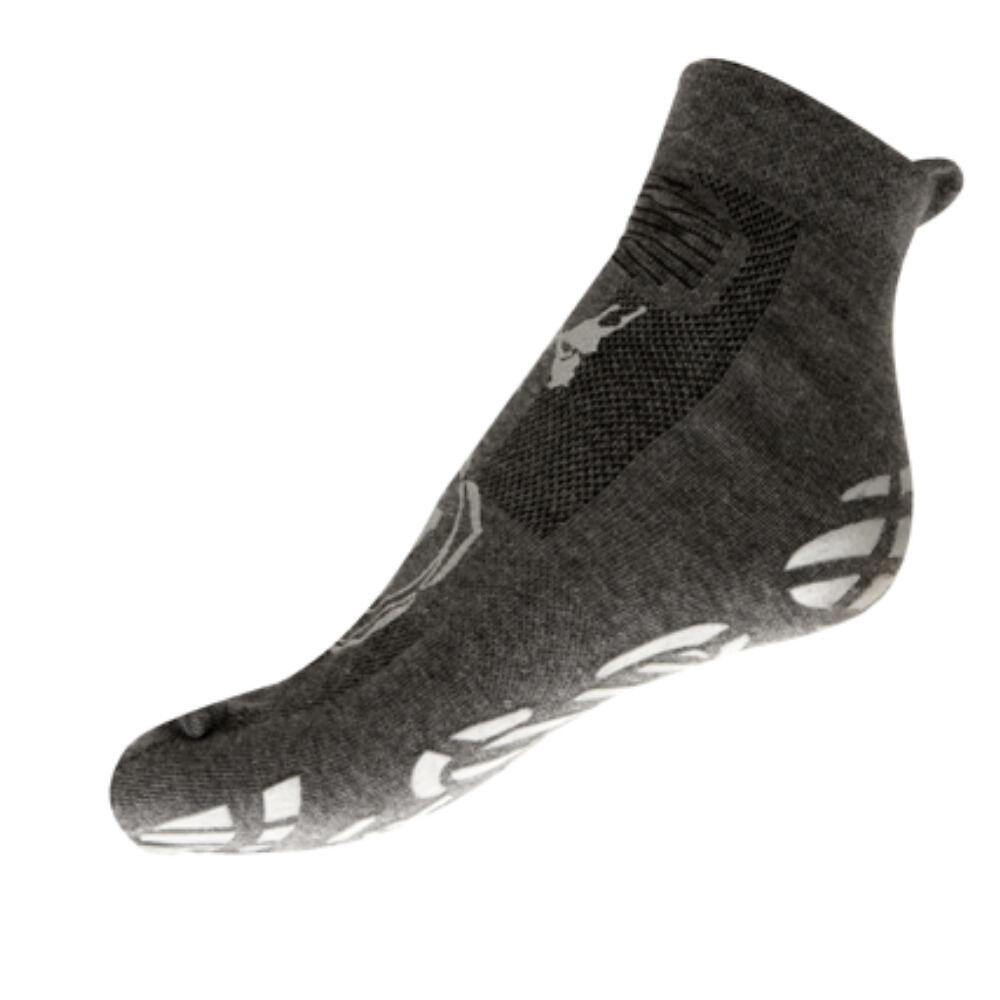 Calcetín de Yoga R-evenge Natural Adulto Gris Plata 2/3
