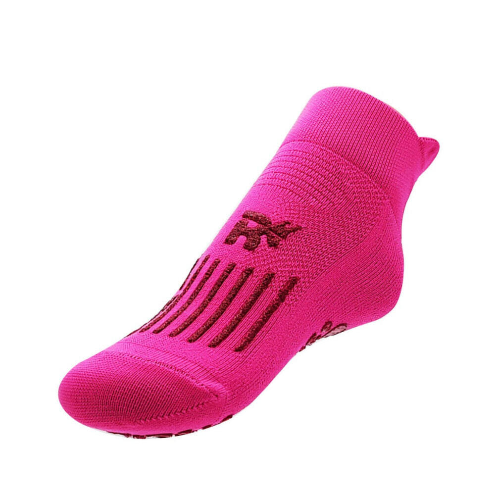 R-EVENGE Calcetín de Gimnasio R-evenge Infantil Fucsia Plata