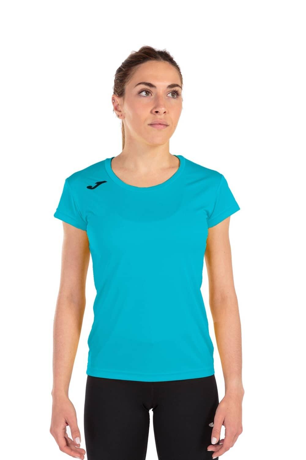 T-shirt donna Joma Record II fluor turchese M 2/5