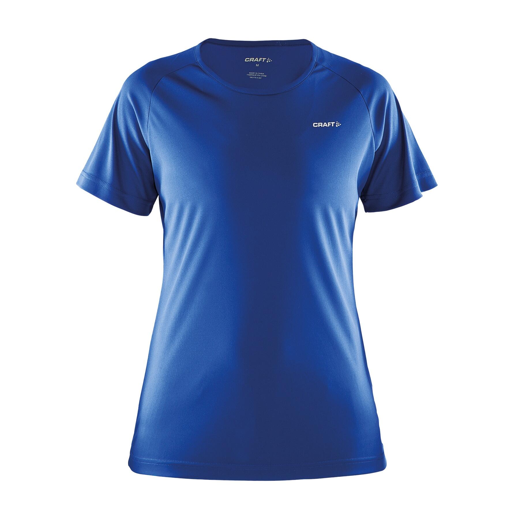 Womens/Ladies Prime Lightweight Moisture Wicking Sports TShirt (Swedish Blue) 1/1