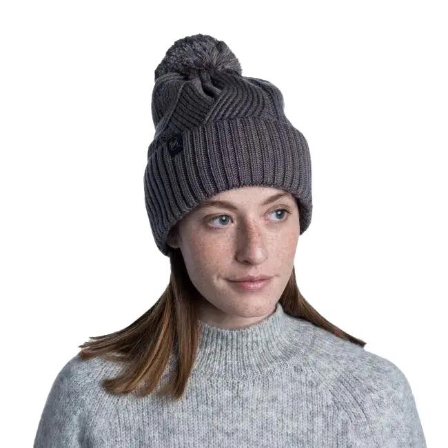Knited&Polar Raisa Marron Bonnet d'hiver adulte 2/5