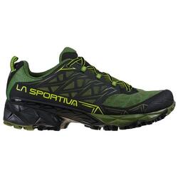 Chaussure Trail Homme - Akyra - Olive/Neon