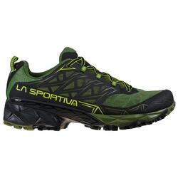 Zapatillas Trailrunning Hombre - Akyra - Olive/Neon