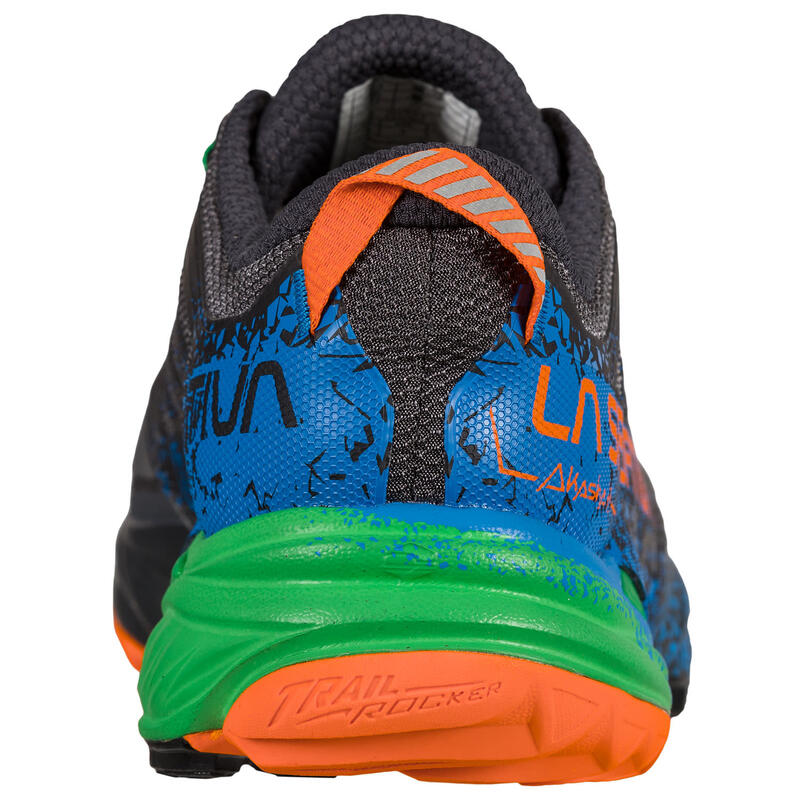 Zapatillas Trailrunning Hombre - Akasha II - Carbon/Flame