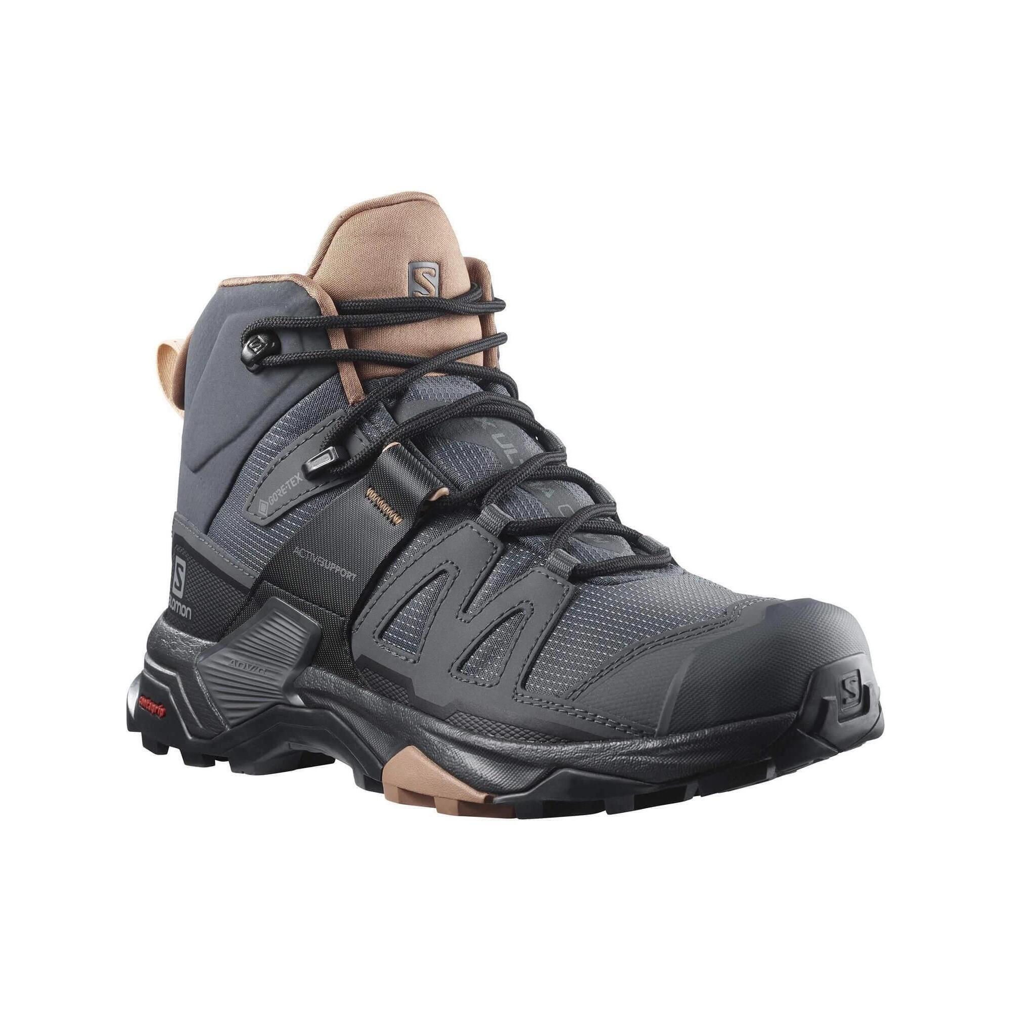 Salomon - Baskets Salomon Modèle L41295600 Pour Femmes - Boots - Gris|noir - Decathlon