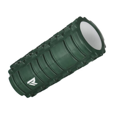 Foam roller - triggerpoint massage - 33 cm - kleur: groen