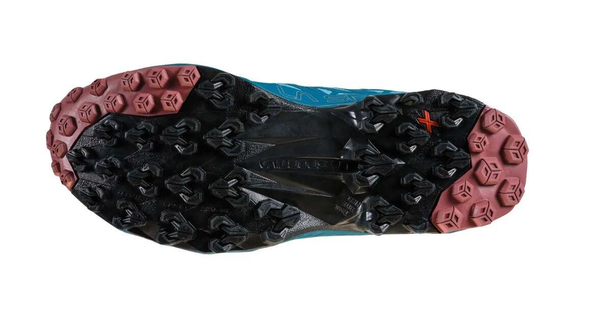 Chaussure trail femme La Sportiva Akyra Ink Rouge semelle FriXion XT 2/7