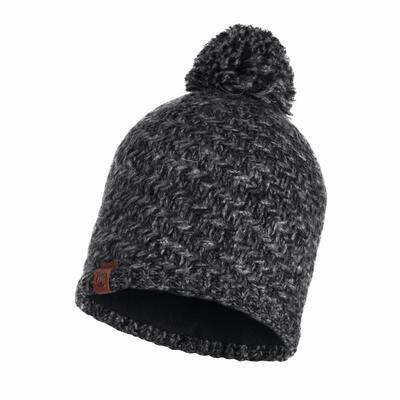 Gebreide muts en fleece buff agna