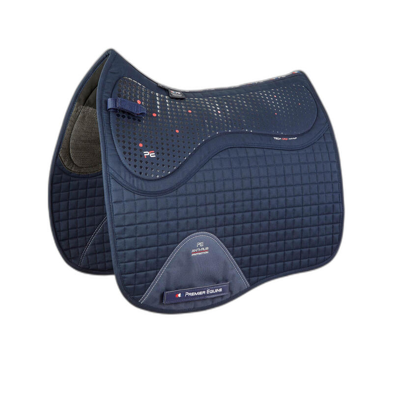 Tapis de dressage pour cheval carré antidérapant Premier Equine Close Contact Te