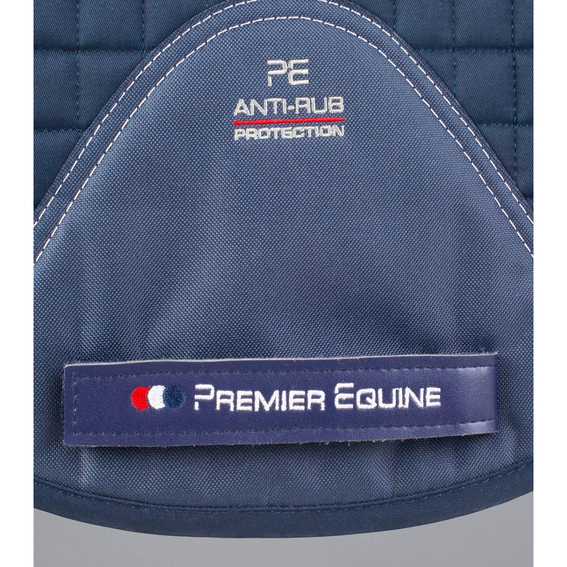Antislip vierkante paardendressuurmat Premier Equine Close Contact Tech Grip Pro 5/6