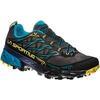 Zapatillas Trailrunning Hombre - Akyra - Carbon/Tropic Blue