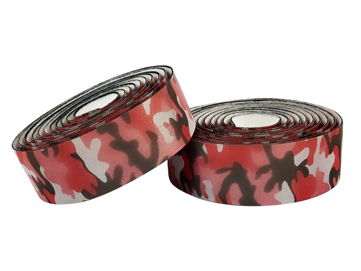 BLB BRICK LANE BIKES Supreme Pro Reflective Bar Tape 3mm - Camo Red